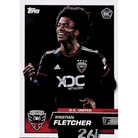 Kristian Fletcher Rookie Card D.C. United 120