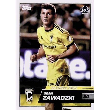 Sean Zawadzki Rookie Card Columbus Crew 138