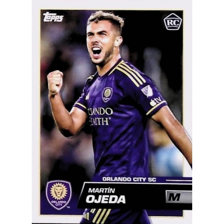 Martín Ojeda Rookie Card Orlando City SC 152