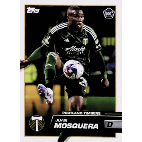 Juan Mosquera Rookie Card Portland Timbers 190