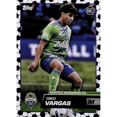 Obed Vargas Soccer Tile Parallel Seattle Sounders FC 108