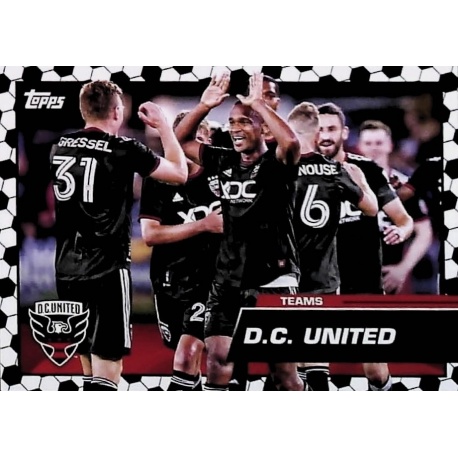 Team Card Soccer Tile Parallel D.C. United 154