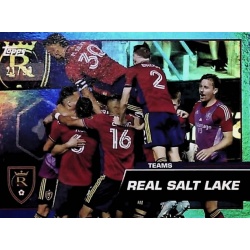 Team Card Blue Foil 21/99 Real Salt Lake 150