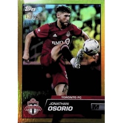 Jonathan Osorio Gold Foil 42/50 Toronto FC 35