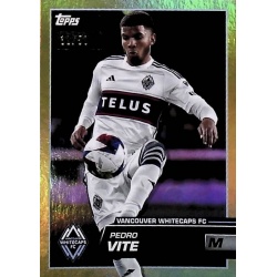 Pedro Vite Gold Foil 38/50 Vancouver Whitecaps FC 67