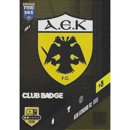 Club Badge AEK Athens AEK 4