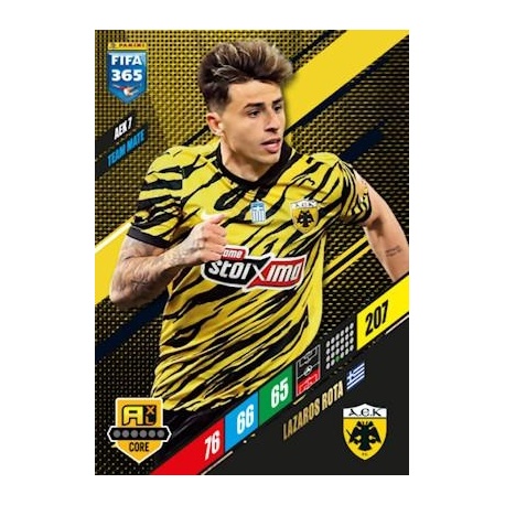 Buy Cards Lazaros Rota AEK Athens Adrenalyn XL Fifa 365 2024 Greece Edition