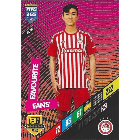 In-beom Hwang Fans' Favourite Olympiacos OLY 6