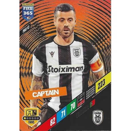 Vieirinha Captain PAOK FC PAO 13