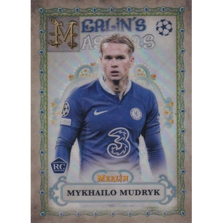 Sale Cards Mykhailo Mudryk Merlin's Masters Topps Merlin 2023