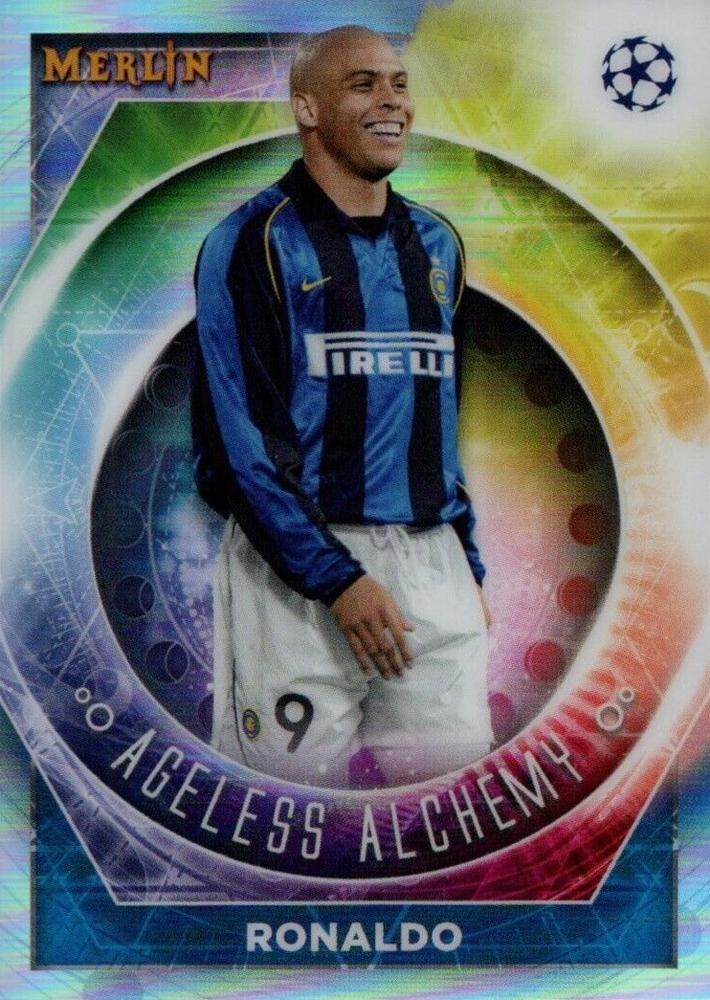 2021-22 Merlin Soccer Cristiano Ronaldo Ageless Alchemy store Gold 48/50