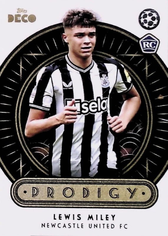 Comprar Trading Card Lewis Miley Newcastle United Prodigy Topps