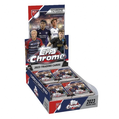 2023 Topps Chrome MLS Major League Soccer Hobby Box