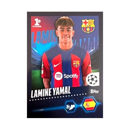 Lamine Yamal 1st Sticker Barcelona 138