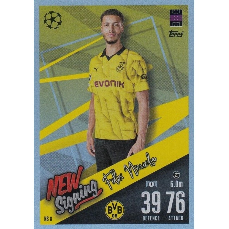 Buy Cards Felix Nmecha New Signing Topps Match Attax UCC 2023/24