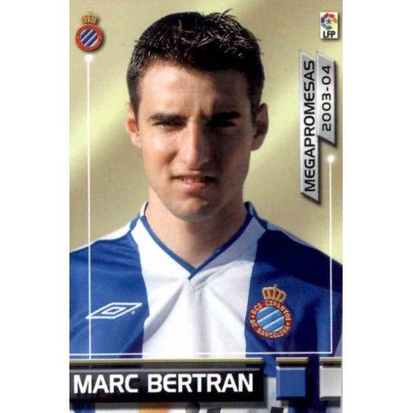 Marc Bertran Megapromesas Espanyol 390 Megacracks 2003-04