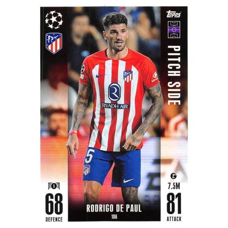 Rodrigo de Paul Atlético Madrid 106