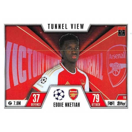 Eddie Nketiah Arsenal 119