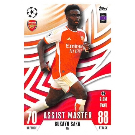 Bukayo Saka Arsenal 137