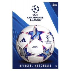 UEFA Champions League Official Matchball Collector Cards 190