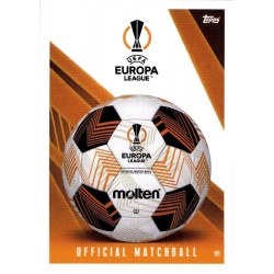 UEFA Europa League Official Matchball Collector Cards 191