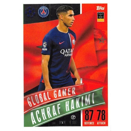 Achraf Hakimi Global Gamers 206