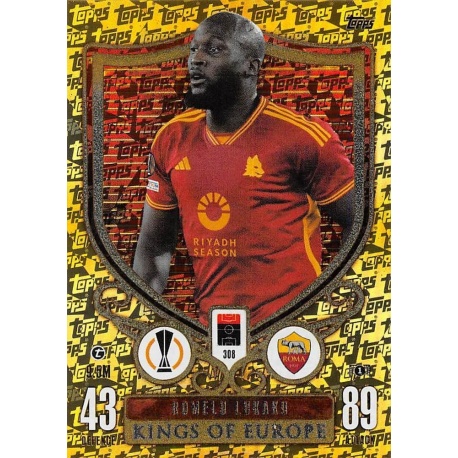 Romelu Lukaku Kings of Europe 308