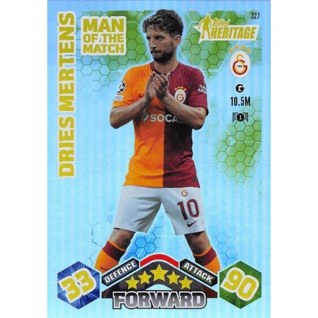 Dries Mertens Man of the Match Heritage 327