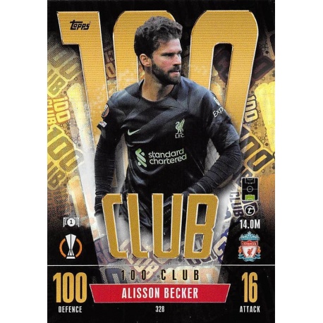 Alisson Becker 100 Club 328