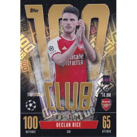 Declan Rice 100 Club 330