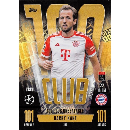 Harry Kane 100 Club 333