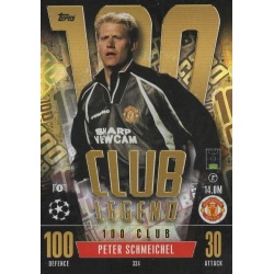 Peter Schmeichel 100 Club Legends 334