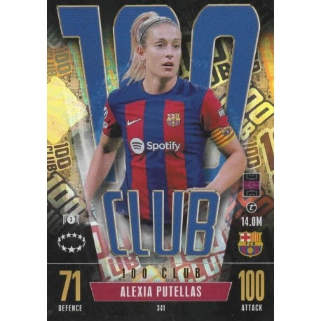 Alexia Putellas 100 Club UWCL 341