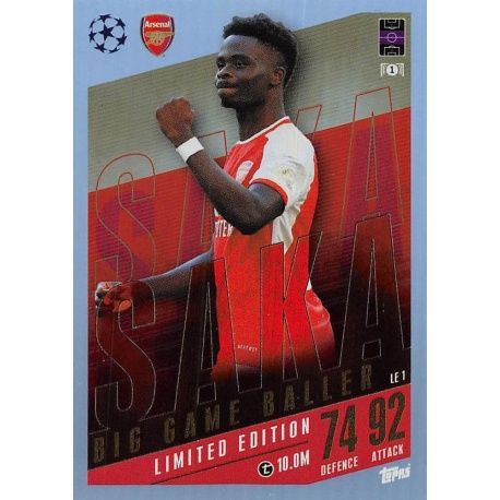 Bukayo Saka Exclusive Limited Edition LE-1