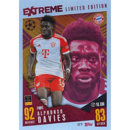 Alphonso Davies Extreme Limited Edition LE 11