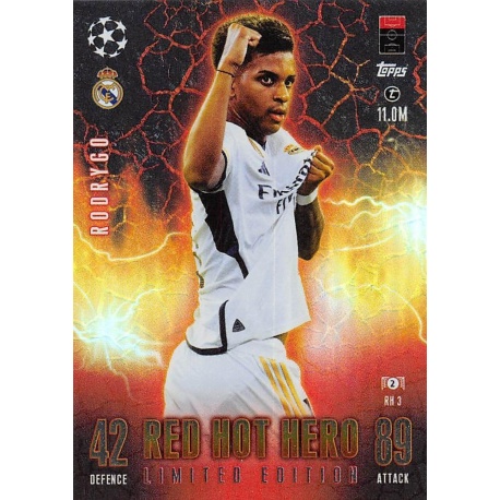 Rodrygo Red Hot Heroes RH 3