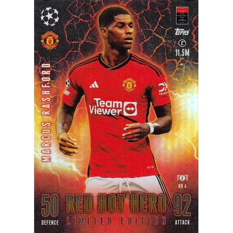 Marcus Rashford Red Hot Heroes RH 4