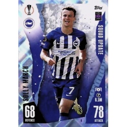 Solly March Brighton and Hove Albion FC Crystal Parallel 6