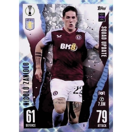 Nicolo Zaniolo Aston Villa Crystal Parallel 9