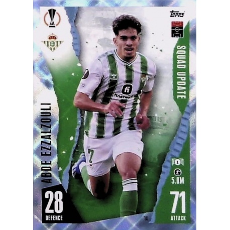 Abde Ezzalzouli Real Betis Crystal Parallel 14