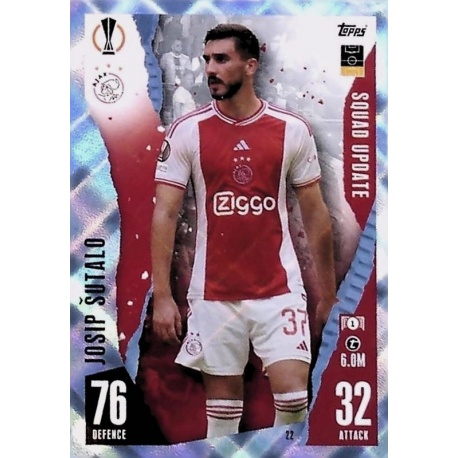 Josip Sutalo AFC Ajax Crystal Parallel 22