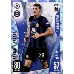 Benjamin Pavard Inter Milán Crystal Parallel 30