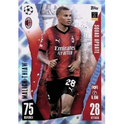 Malick Thiaw AC Milan Crystal Parallel 33