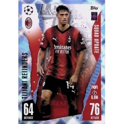 Tijjani Reijnders AC Milan Crystal Parallel 34