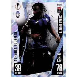 Ademola Lookman Atalanta BC Crystal Parallel 37