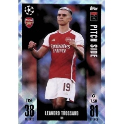 Leandro Trossard Arsenal FC Crystal Parallel 101