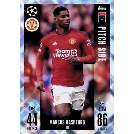 Marcus Rashford Manchester United Crystal Parallel 102