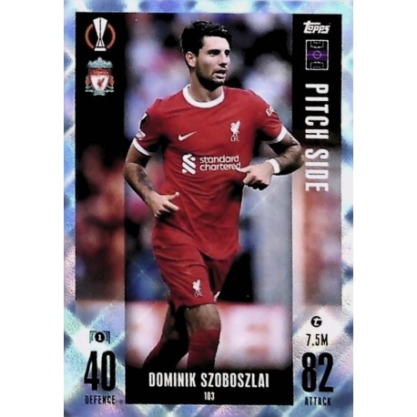 Dominik Szoboszlai Liverpool FC Crystal Parallel 103