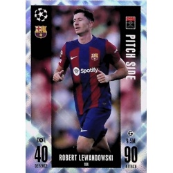 Robert Lewandowski Barcelona Crystal Parallel 104