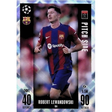 Robert Lewandowski Barcelona Crystal Parallel 104